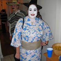 IMG_0637 Why does it look like she is wearing the witches hat?